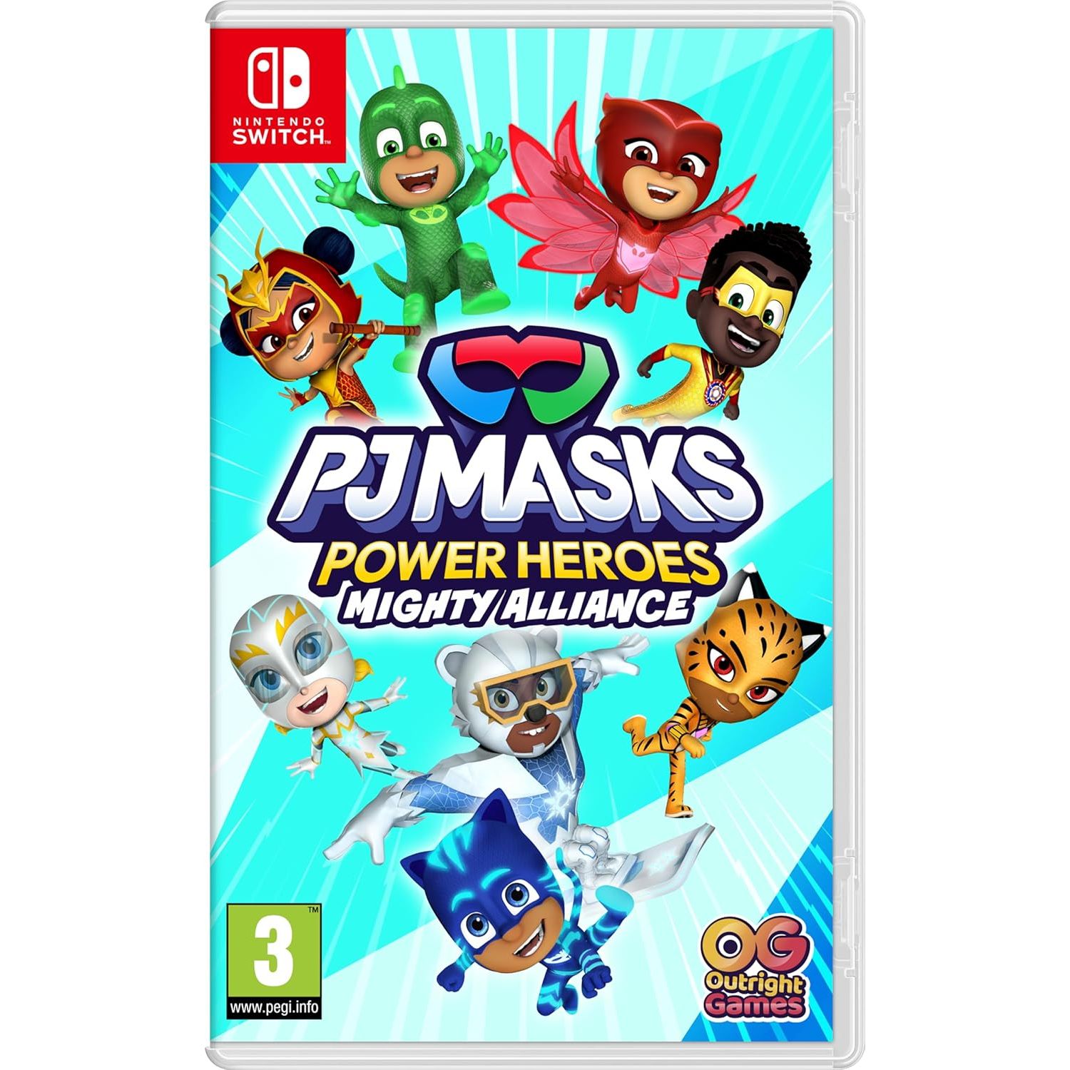 Buy Nintendo Switch,PJ Masks Power Heroes: Mighty Alliance - Nintendo Switch - Gadcet UK | UK | London | Scotland | Wales| Near Me | Cheap | Pay In 3 | Video Game Software
